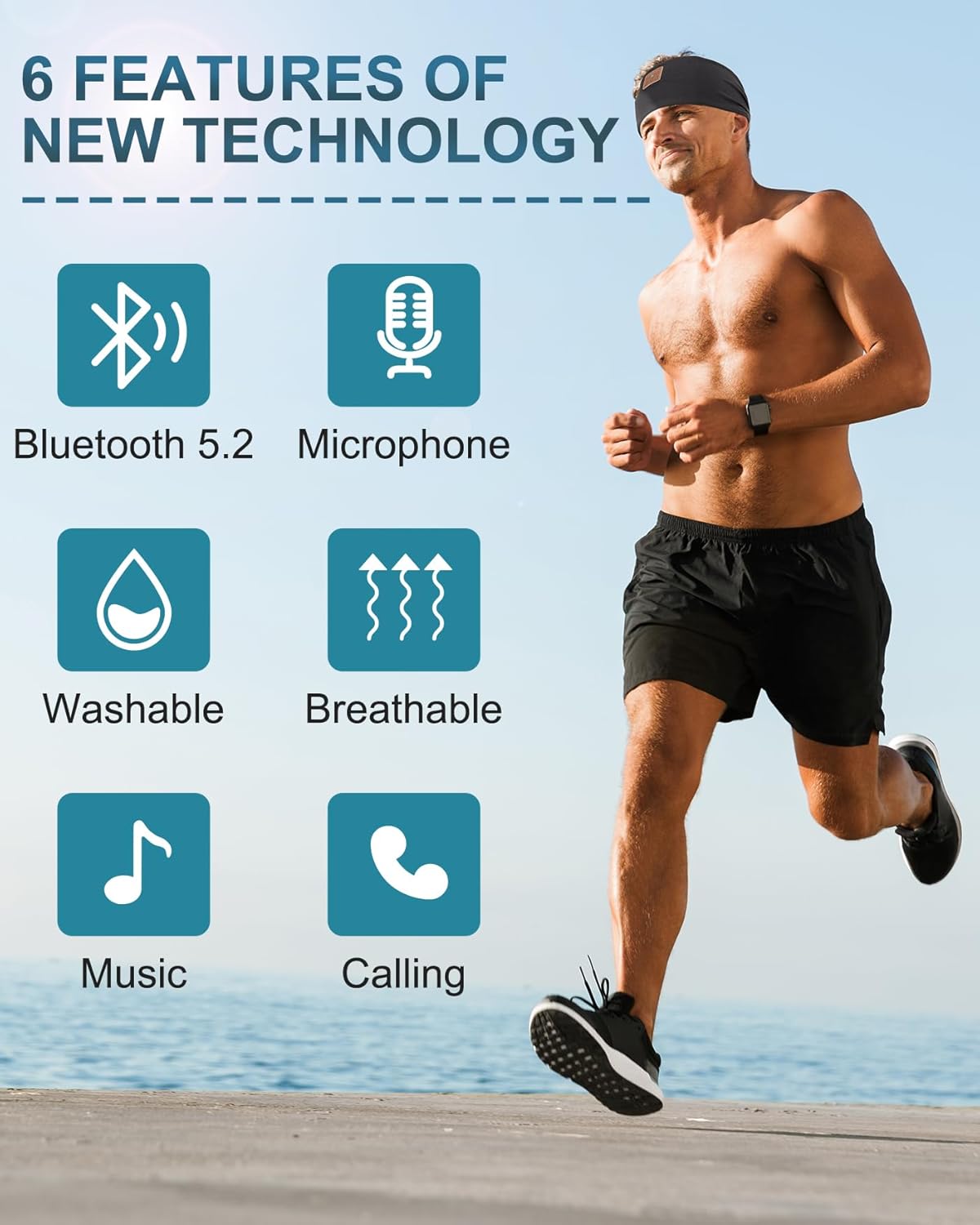 Adult Bluetooth Headband – Headphones